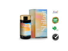 Shilajit extrakt, 500 mg, 60 kapslí