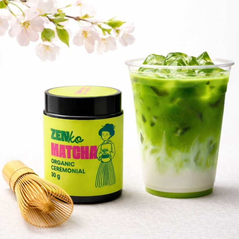 ZENko Matcha Organic Ceremonial - Hmotnost: 30 g