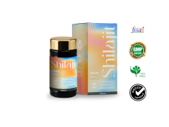 Shilajit extrakt, 500 mg, 60 kapslí