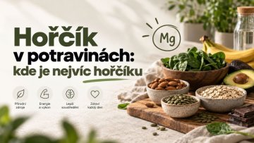 Hořčík v potravinách: kde je ho nejvíc